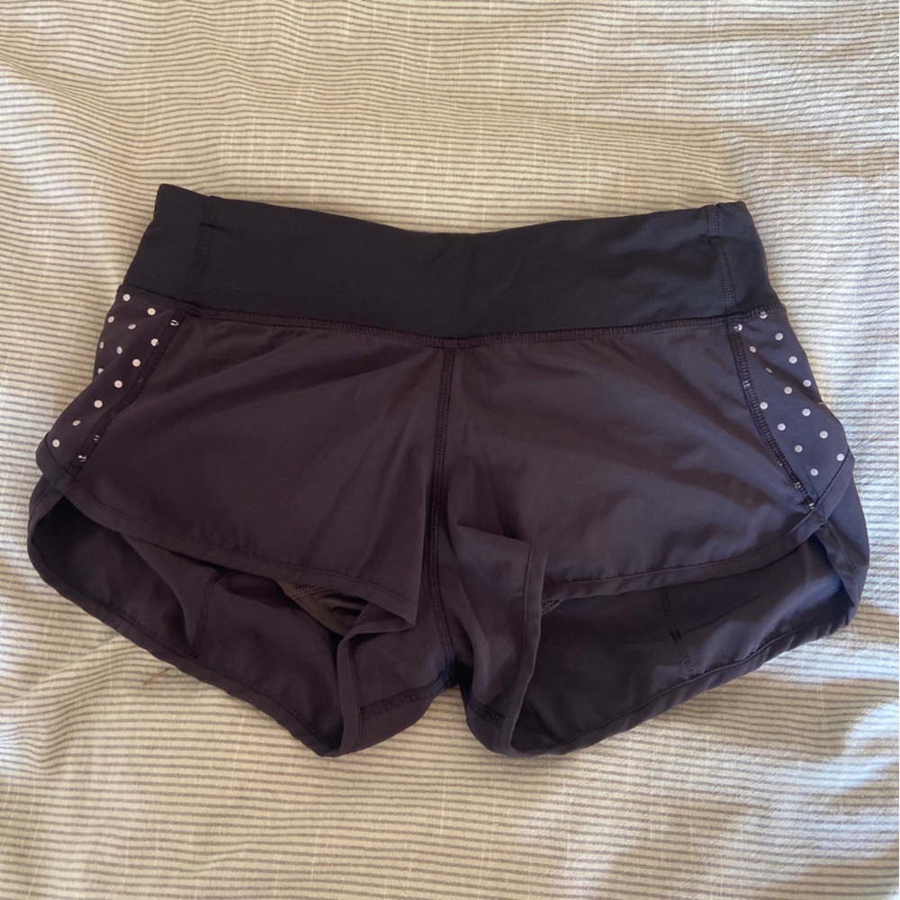 Lululemon Black Speed Up Shorts